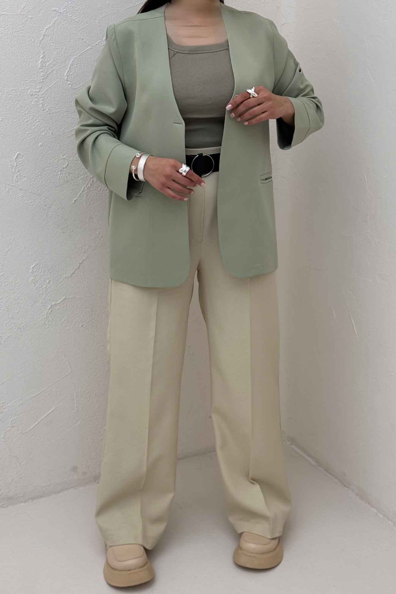 کت مازراتی تک دکمه جیب فیلتو