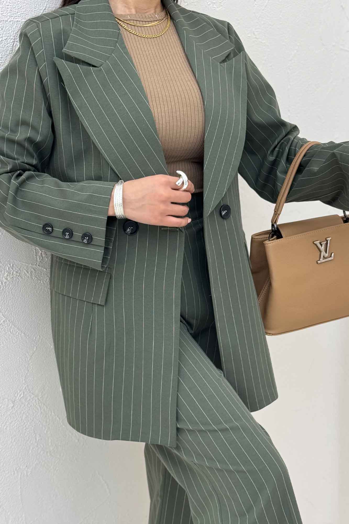 ست کت و شلوار لینن دیپلمات هوستا