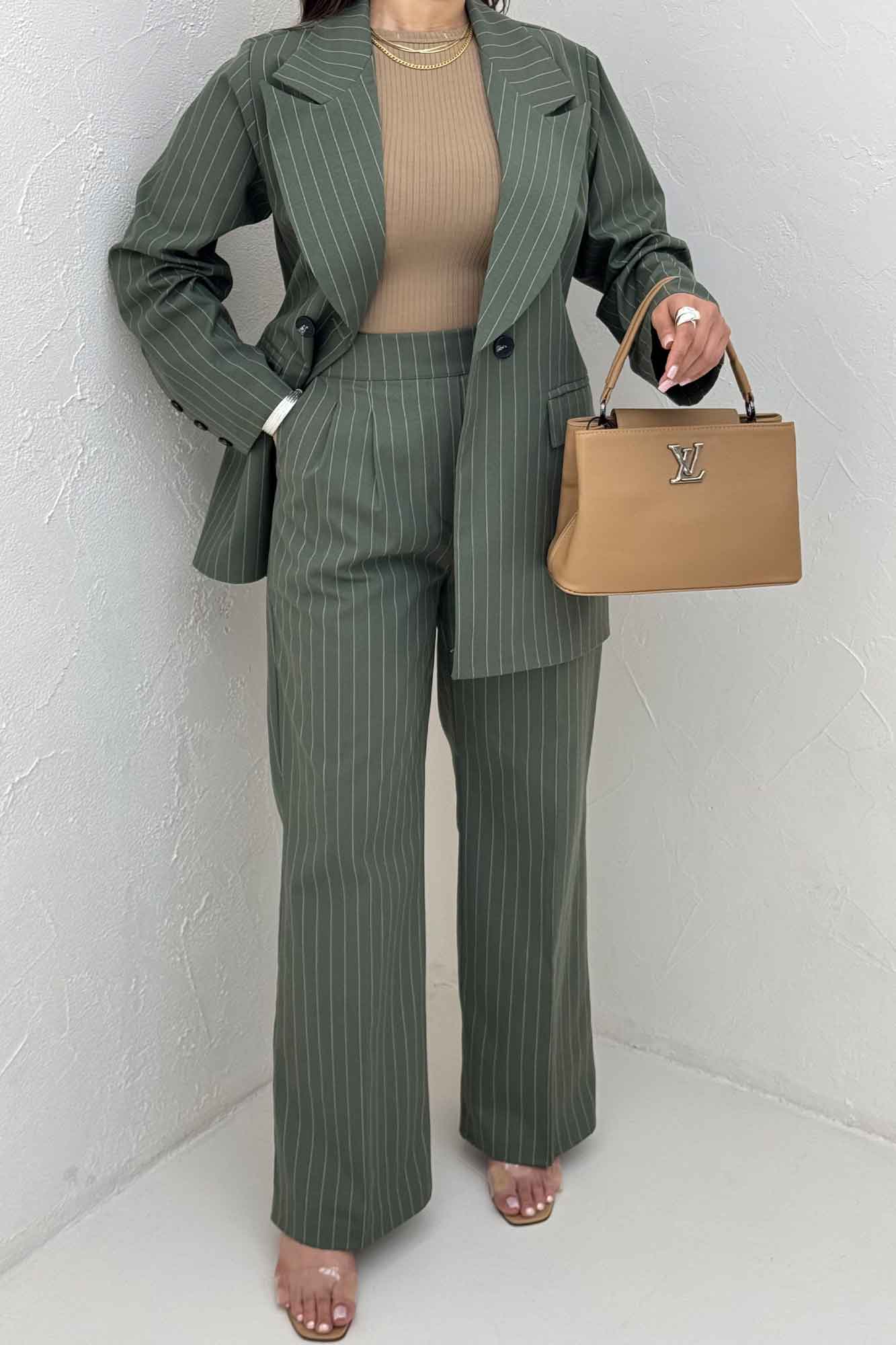 ست کت و شلوار لینن دیپلمات هوستا