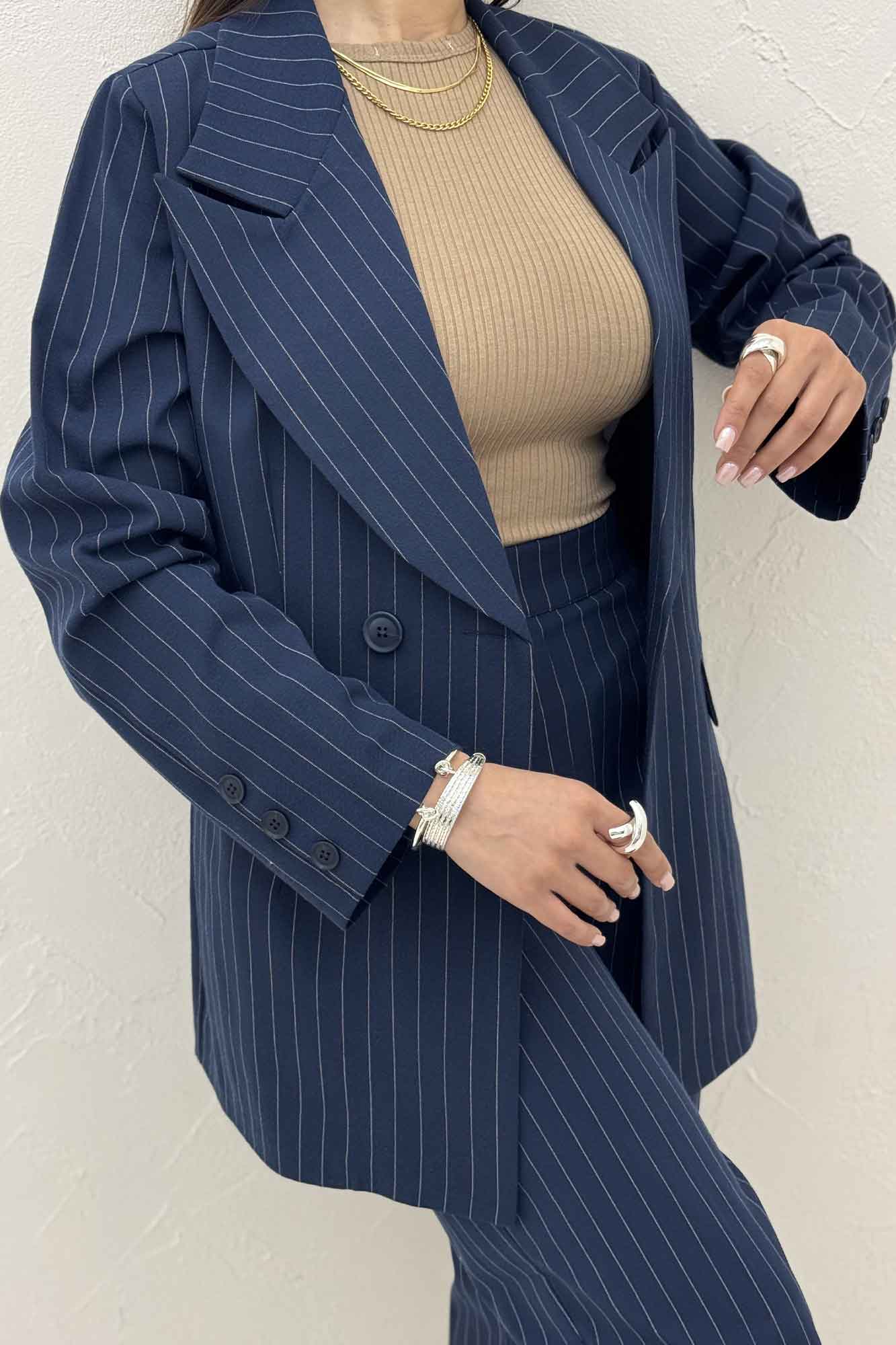 ست کت و شلوار لینن دیپلمات هوستا