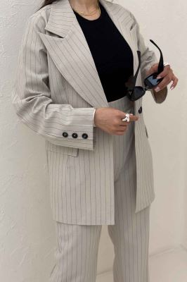 ست کت و شلوار لینن دیپلمات هوستا