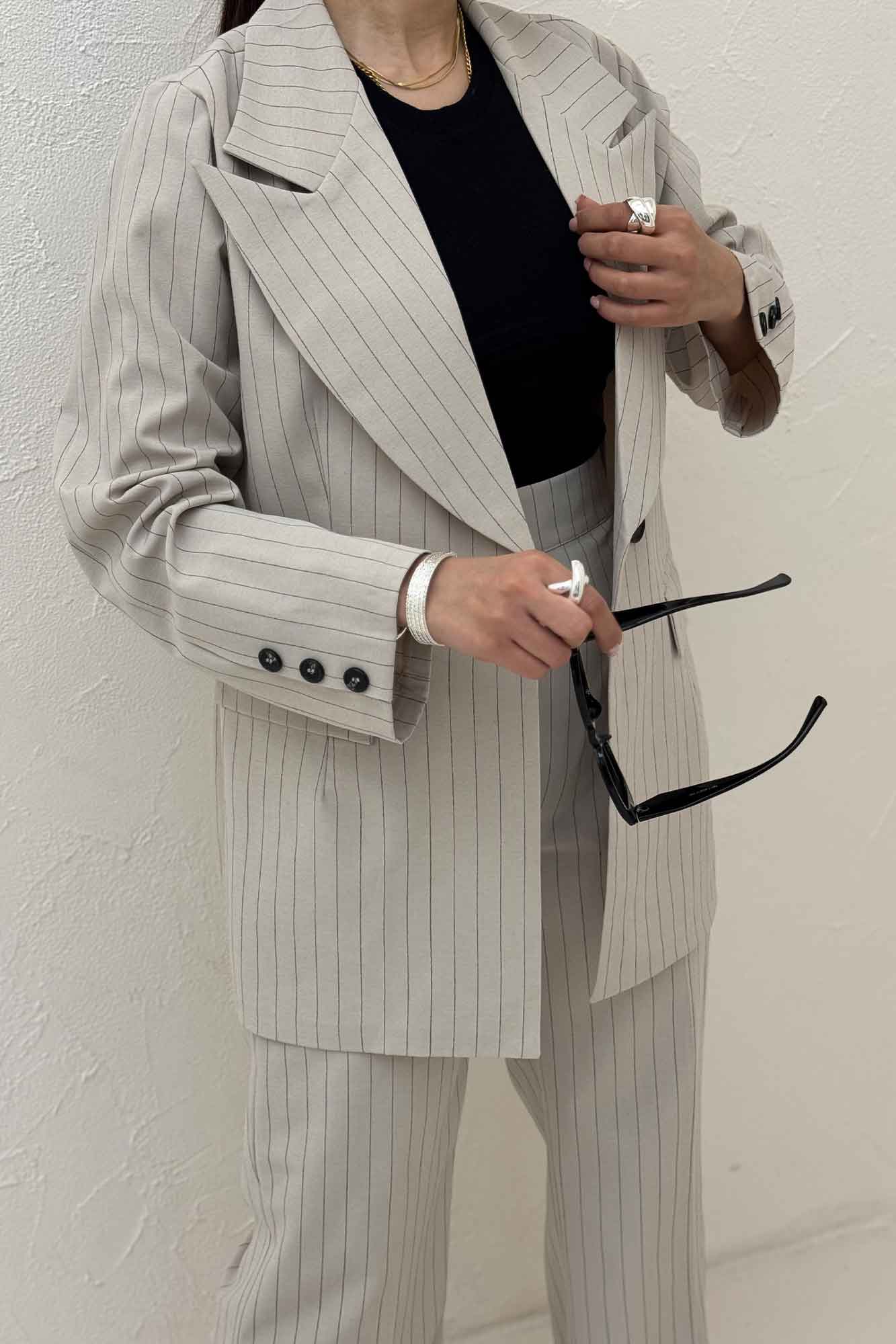 ست کت و شلوار لینن دیپلمات هوستا