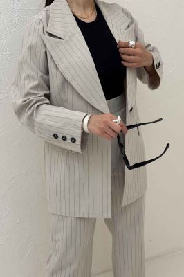 ست کت و شلوار لینن دیپلمات هوستا