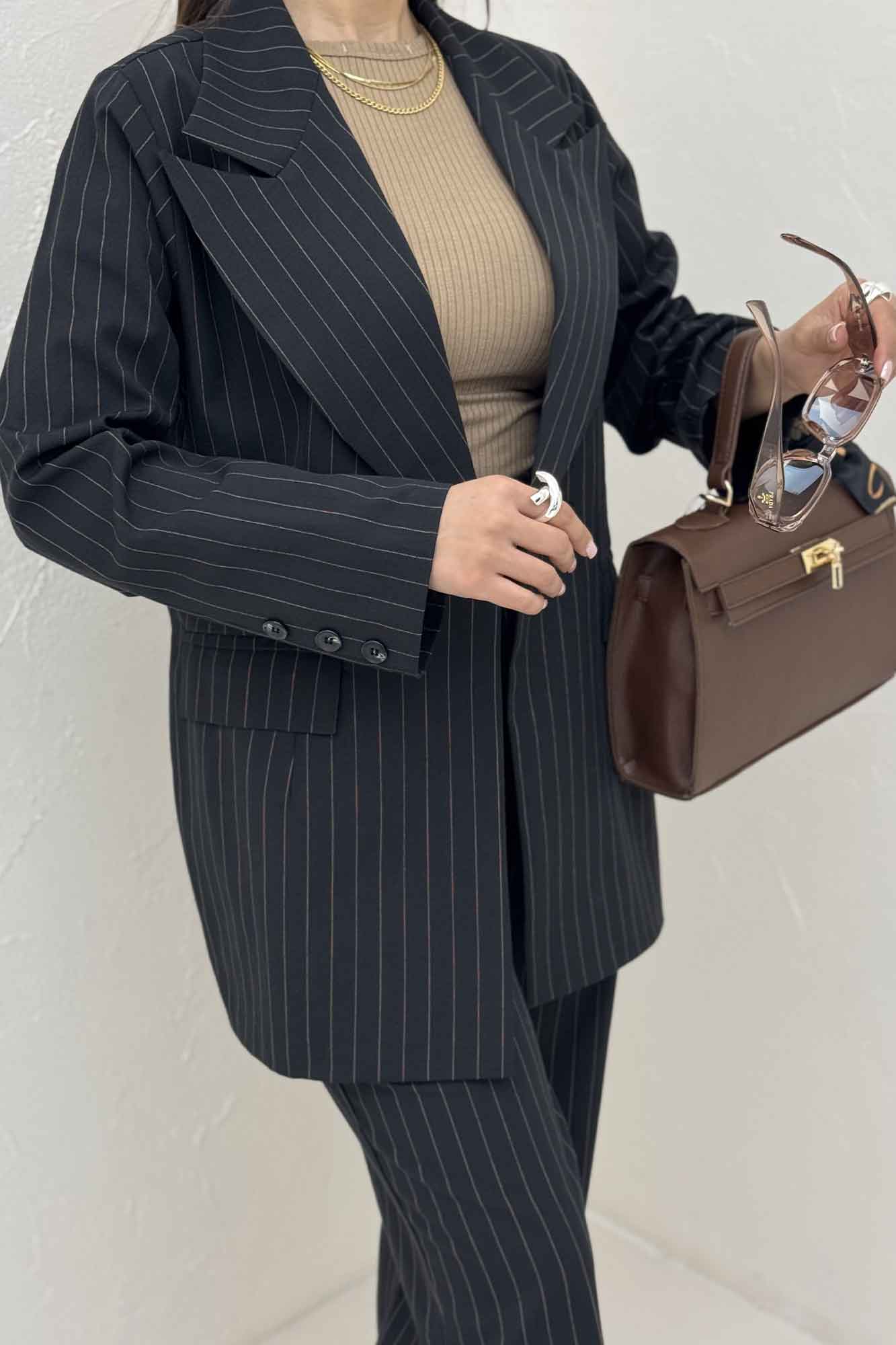 ست کت و شلوار لینن دیپلمات هوستا