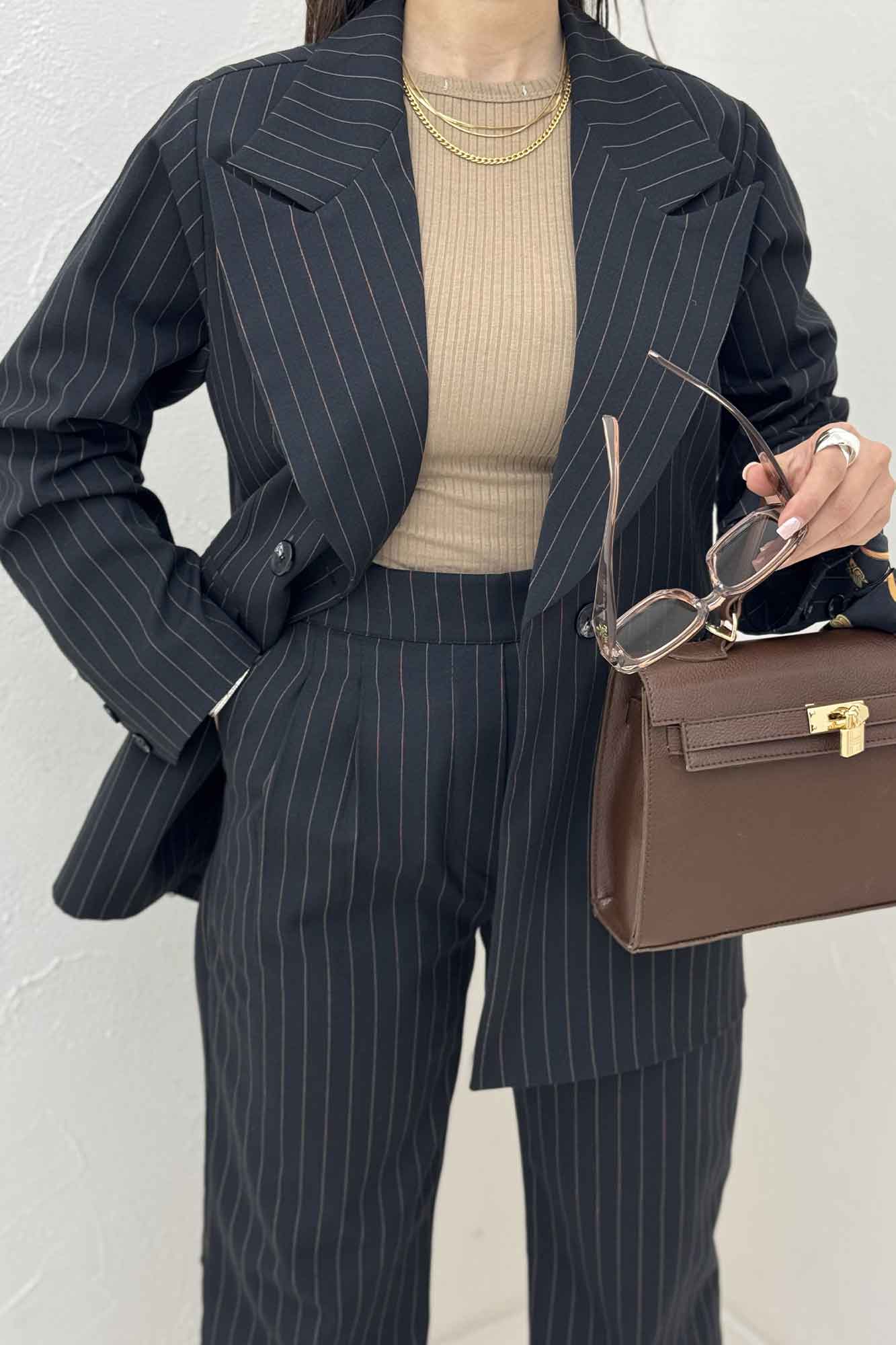 ست کت و شلوار لینن دیپلمات هوستا