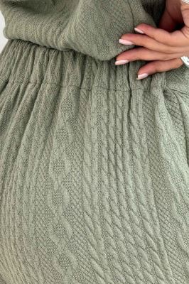 ست شومیز و شورتک مراکشی طرح دار