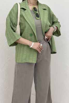 کت آستین سه رب کوک دوزی