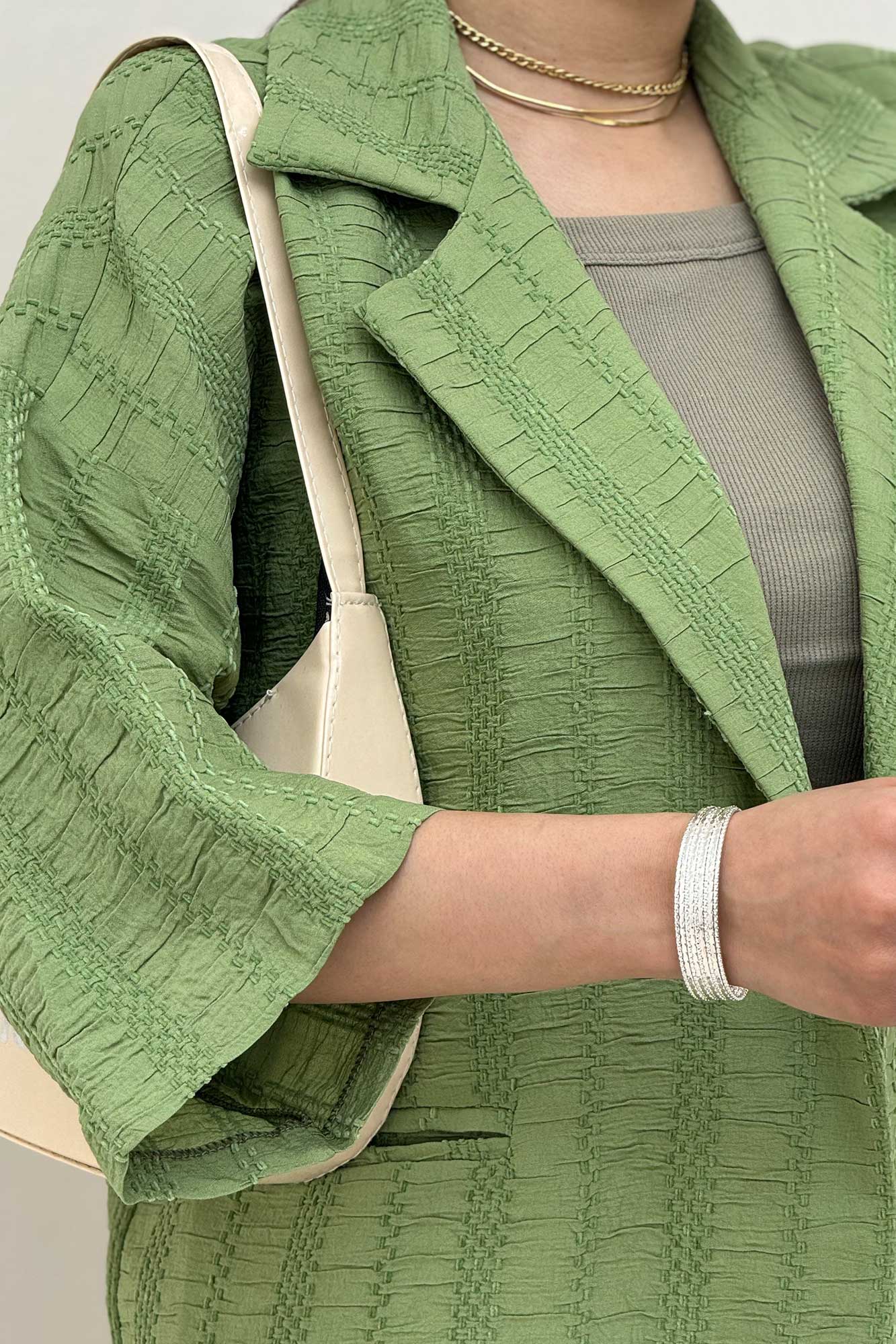 کت آستین سه رب کوک دوزی