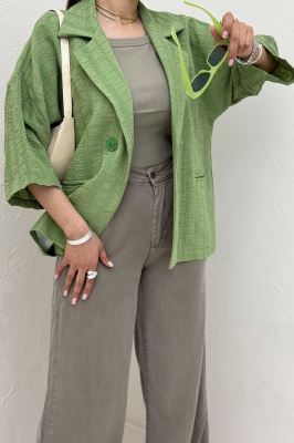 کت آستین سه رب کوک دوزی