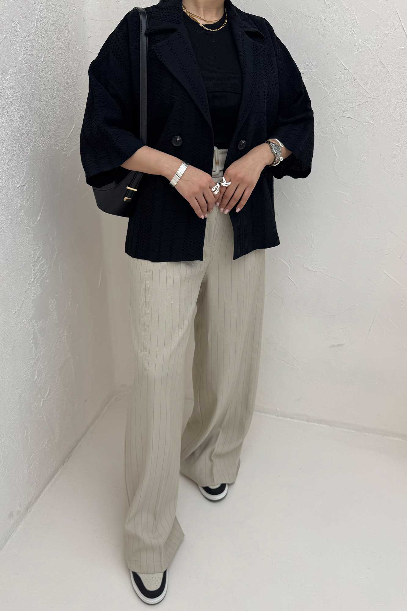 کت آستین سه رب کوک دوزی