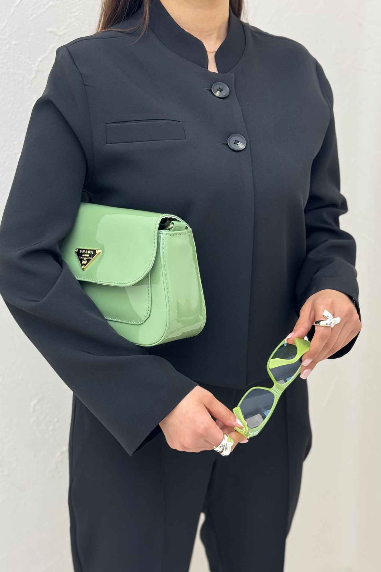 ست 2ps مازراتی یقه سه سانت دو دکمه لایرا