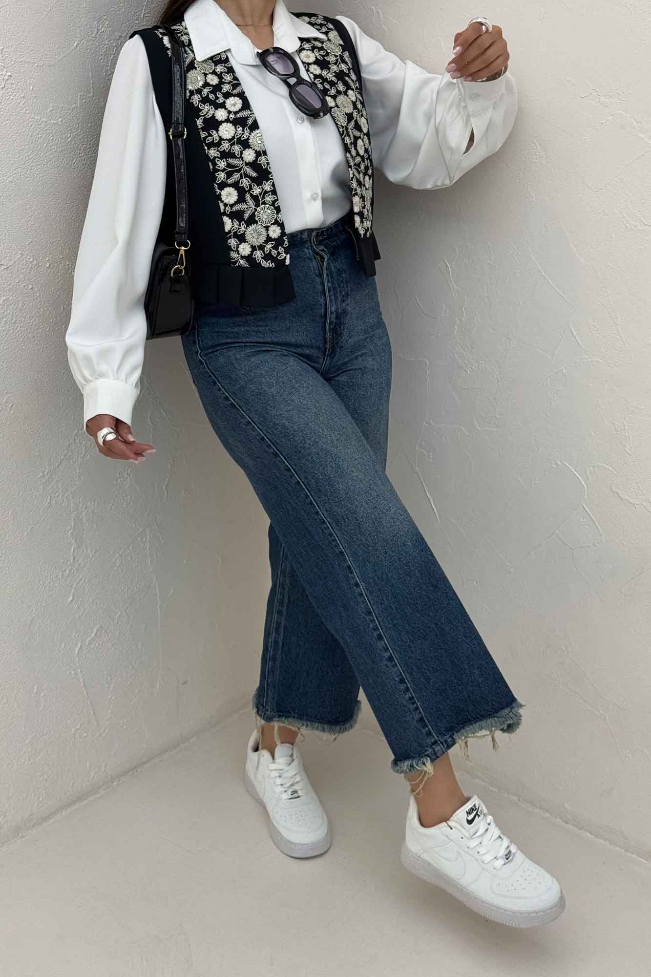 ژیله مازراتی چیندار سوزن دوزی طرح 3 کد 100