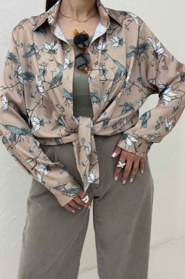 شومیز ساتن حریر طرح پریشاه