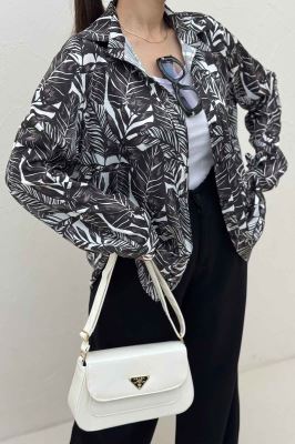 شومیز ساتن حریر طرح برگینه