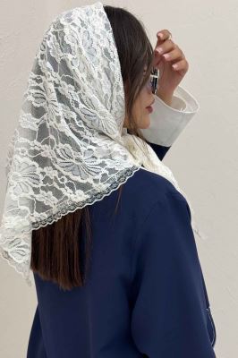 روسری سه گوش گیپور