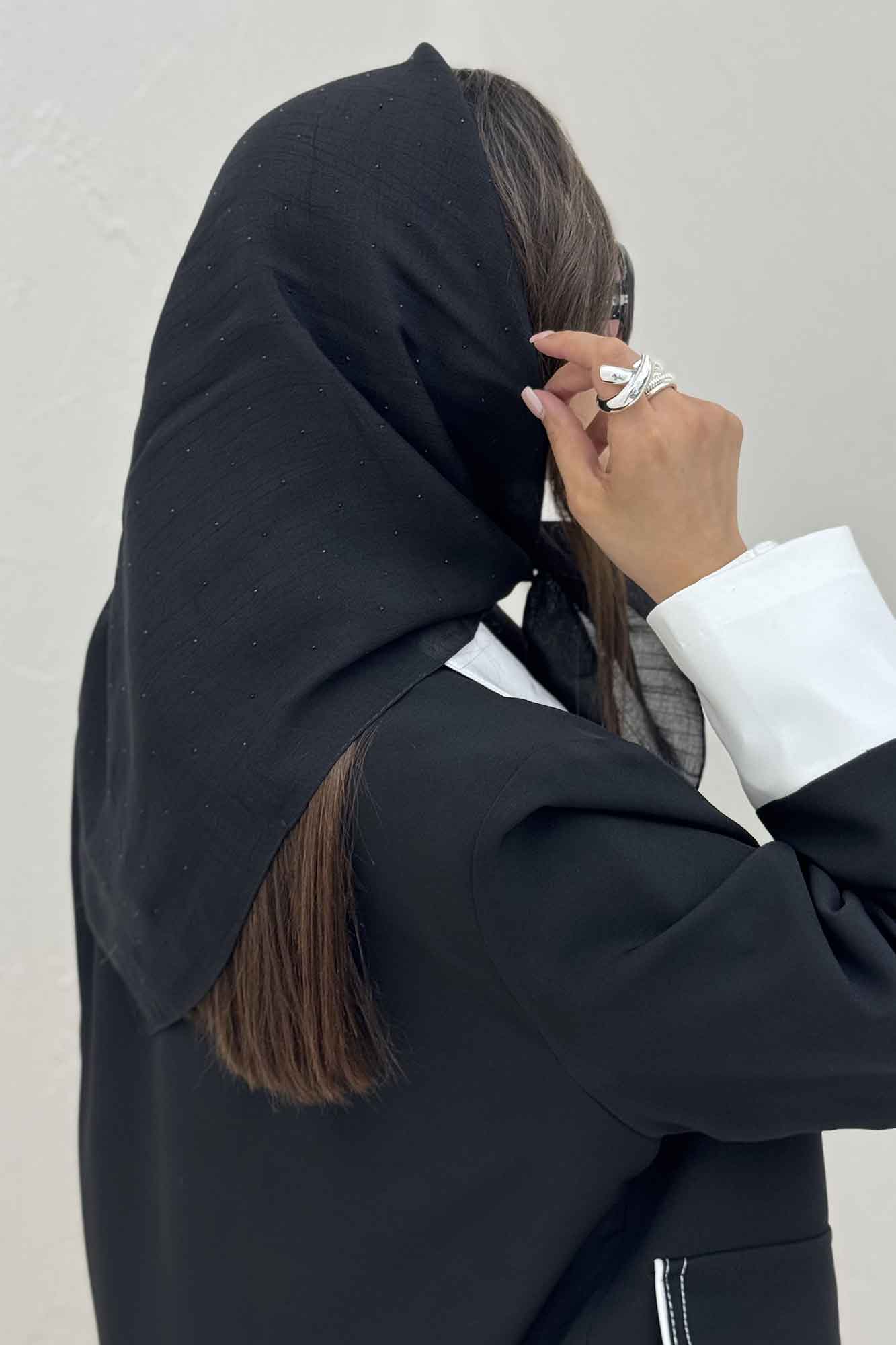 مینی اسکارف اسلپ نگینی