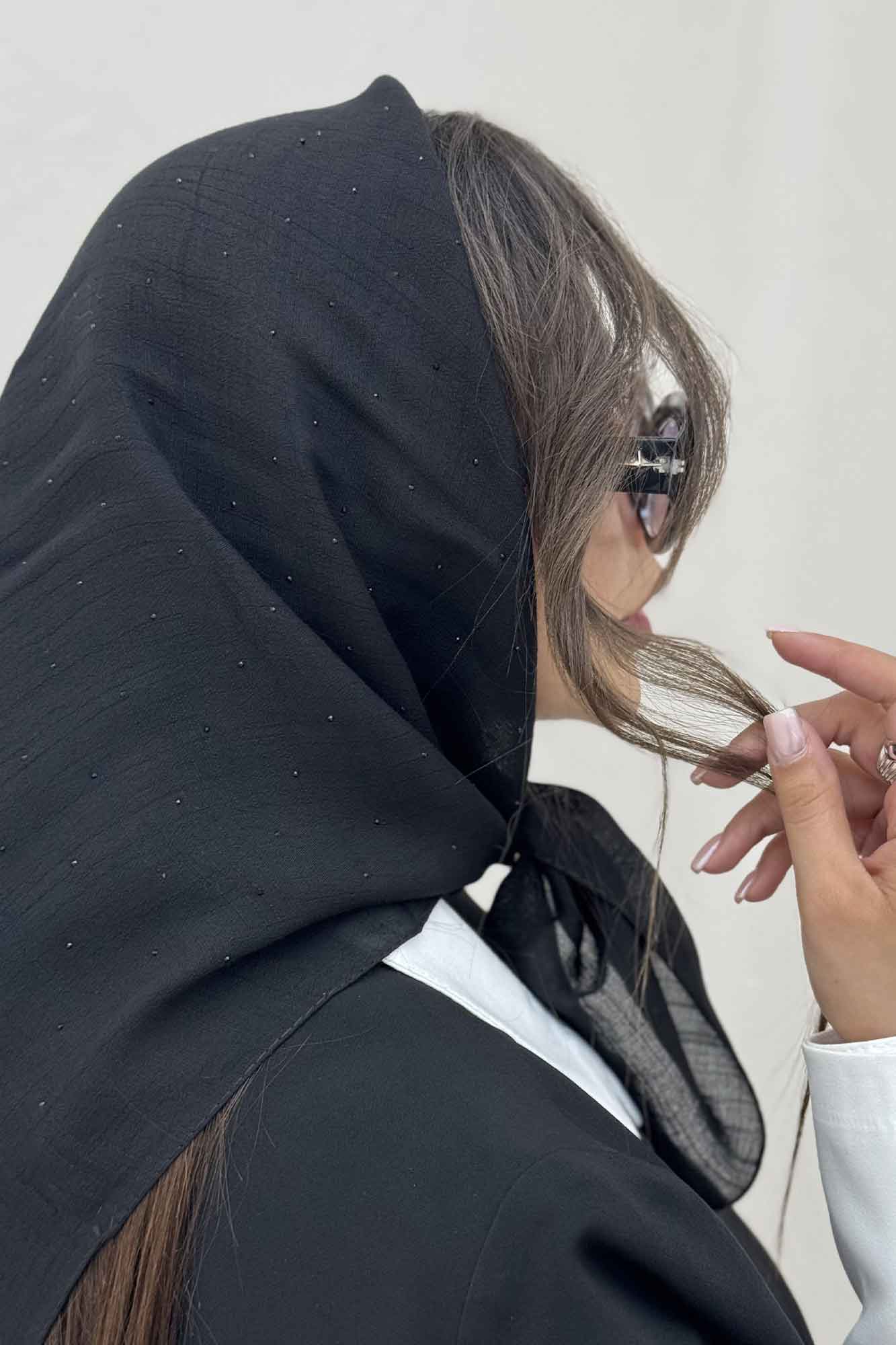 مینی اسکارف اسلپ نگینی