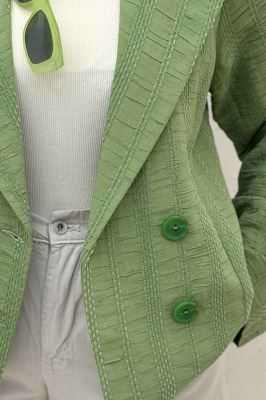 کت کوک دوزی 4 دکمه کمر ساسون 