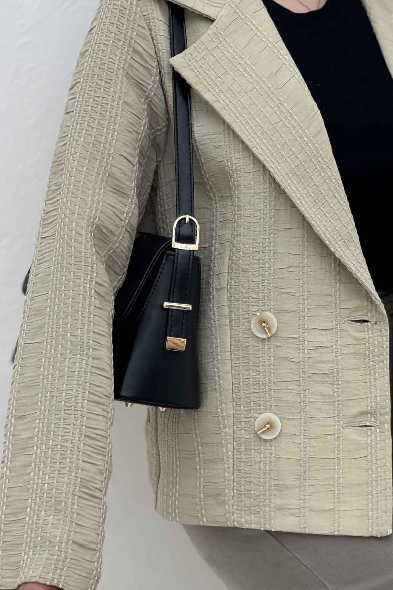 کت کوک دوزی 4 دکمه کمر ساسون 