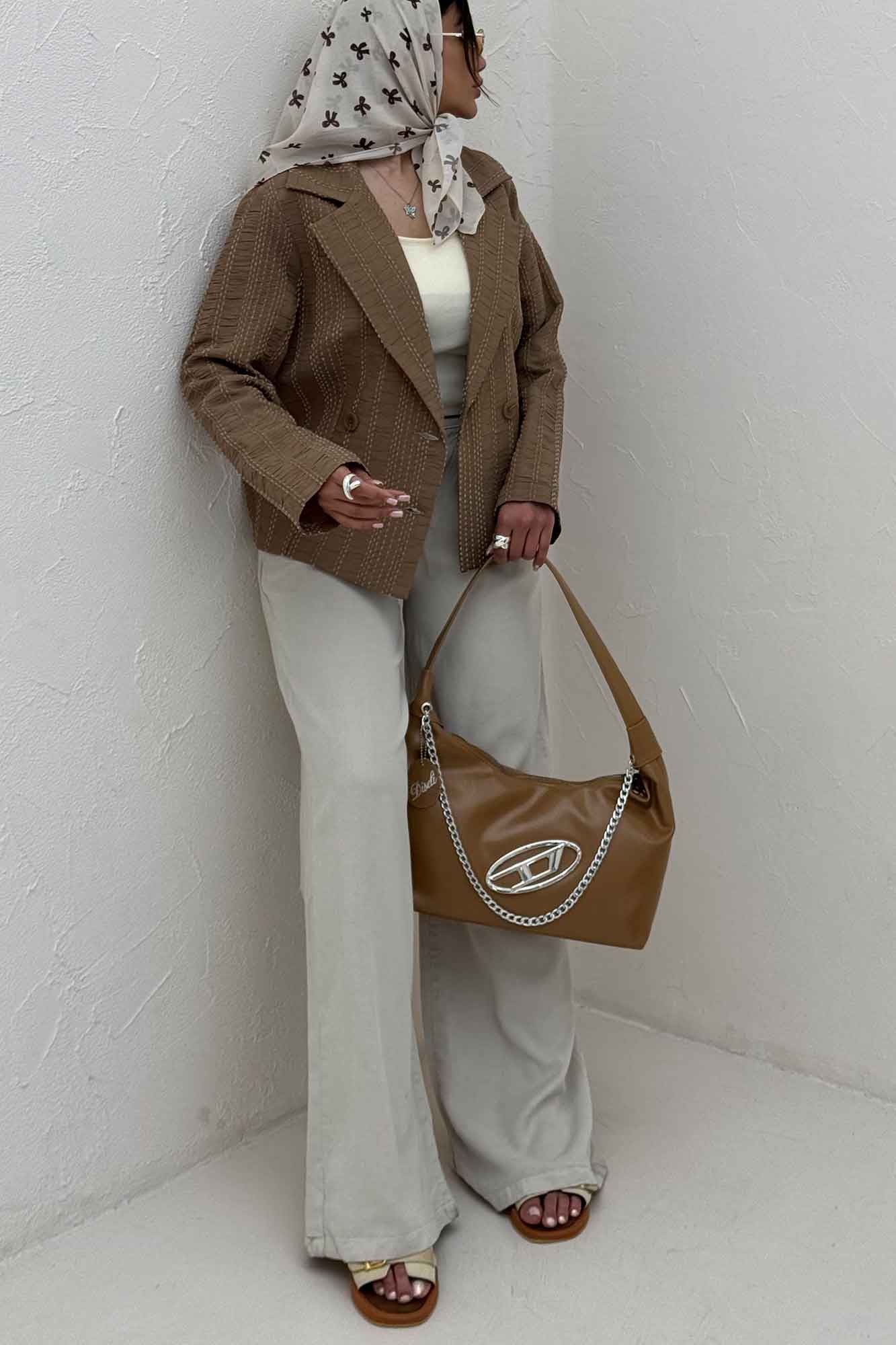 کت کوک دوزی 4 دکمه کمر ساسون 