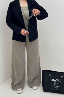 کت کوک دوزی 4 دکمه کمر ساسون 