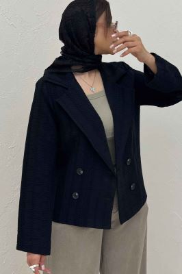 کت کوک دوزی 4 دکمه کمر ساسون 