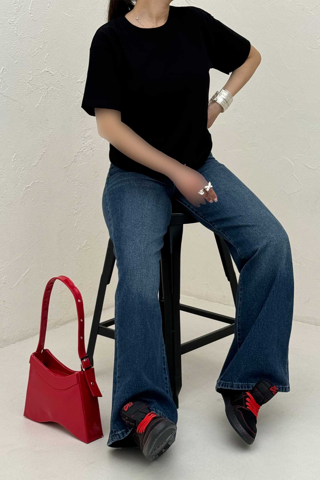 تیشرت ساده روبان 101