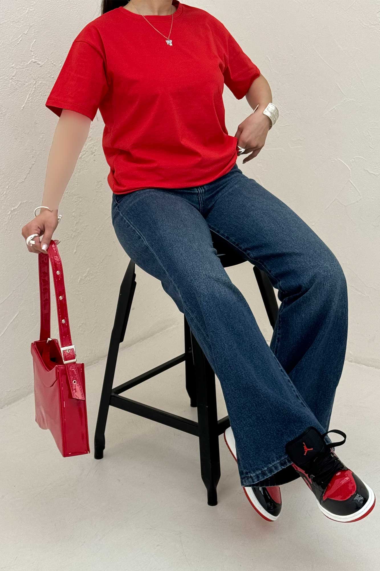 تیشرت ساده روبان 101