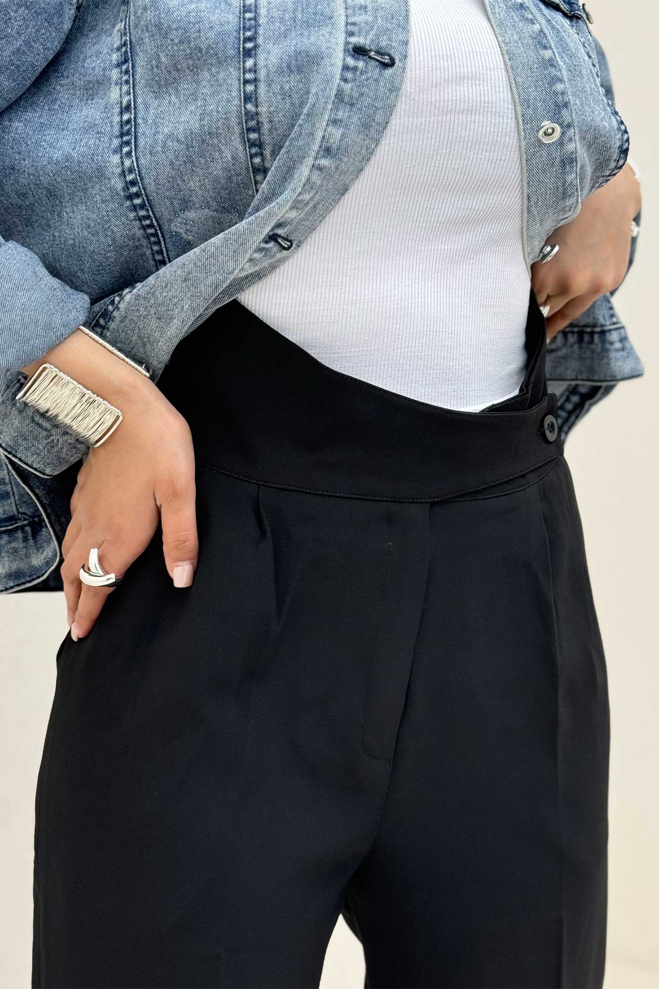 شلوار مازراتی کمر موشکی