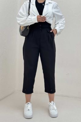 شلوار لینن مام L