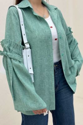 شومیز مانتویی شانتون زارا لویسا