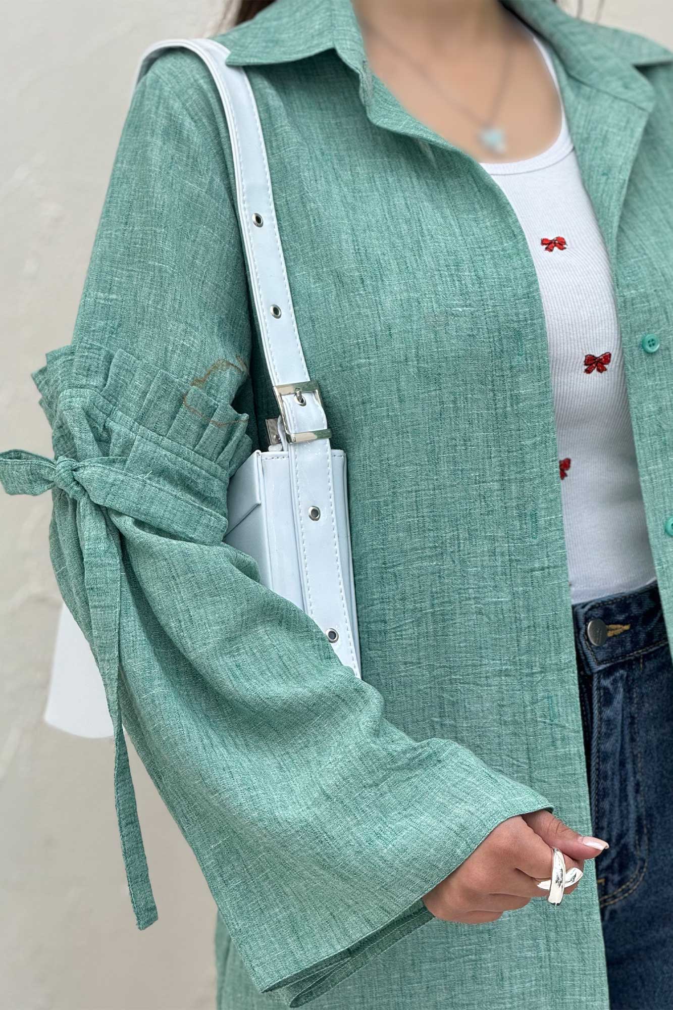 شومیز مانتویی شانتون زارا لویسا