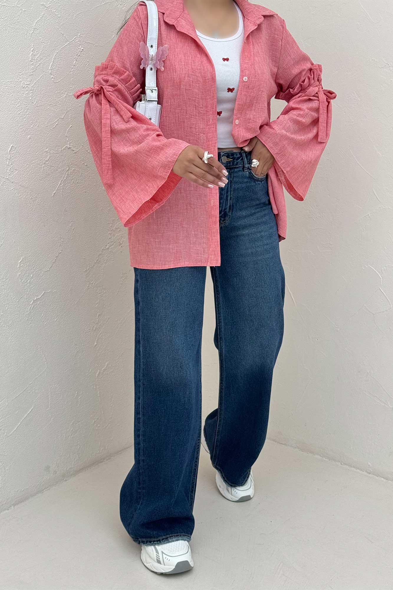 شومیز مانتویی شانتون زارا لویسا