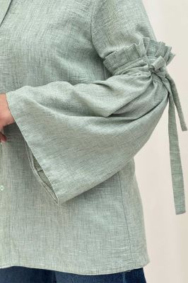 شومیز مانتویی شانتون زارا لویسا