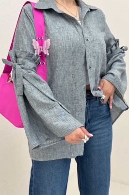 شومیز مانتویی شانتون زارا لویسا