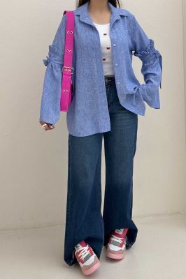 شومیز مانتویی شانتون زارا لویسا