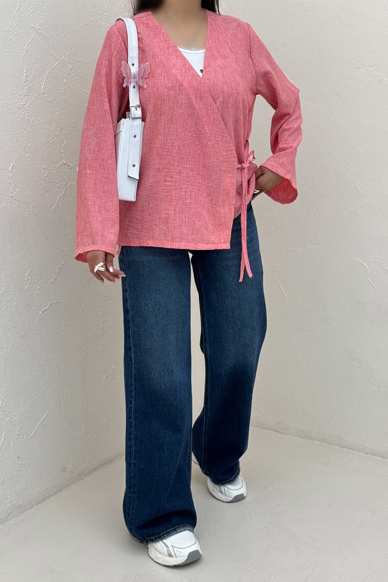 شومیز مانتویی چپ و راستی شانتون زارا