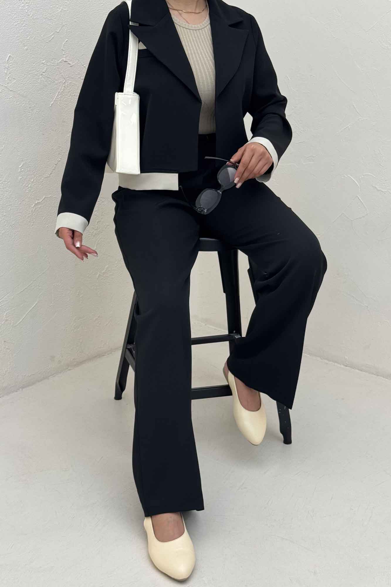 ست کت و شلوار مازراتی دو رنگ نازار