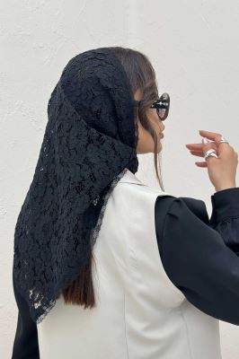 روسری سه گوش گیپور طرح دوازده