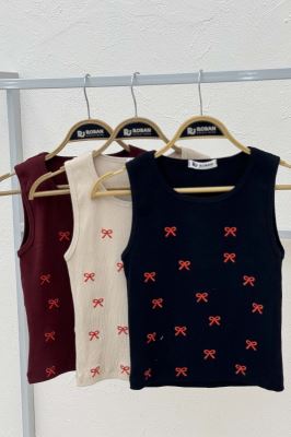 تاپ فانریپ گلدوزی پاپیون