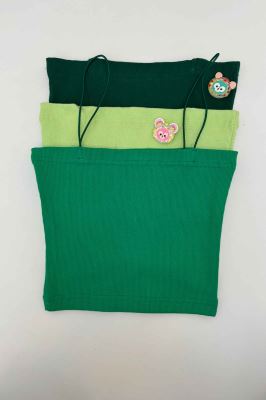 کراپ تاپ فانریپ بند ماکارونی