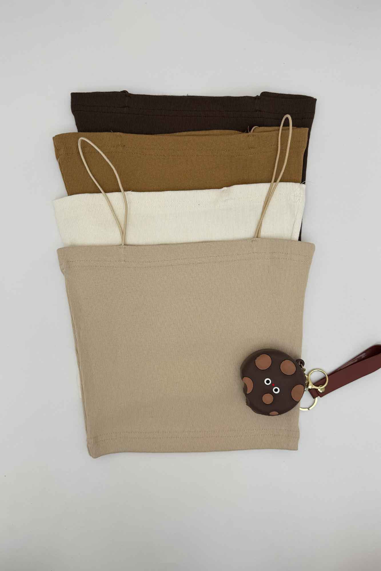 کراپ تاپ فانریپ بند ماکارونی