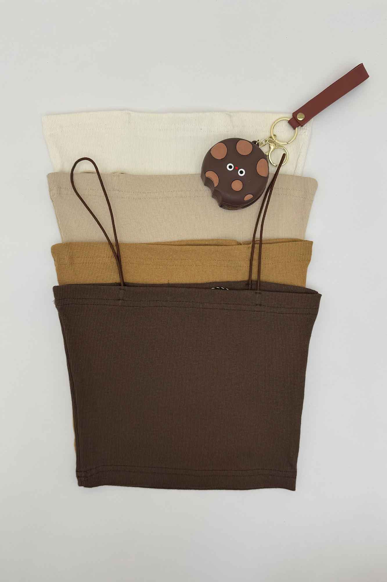 کراپ تاپ فانریپ بند ماکارونی