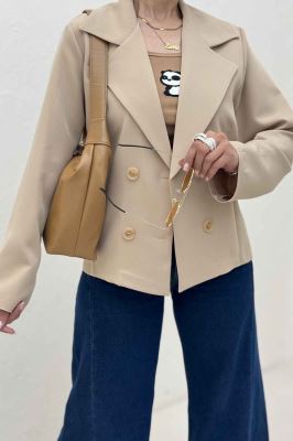 کت مازراتی کمر ساسون کاپوچینو