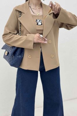 کت مازراتی کمر ساسون کاپوچینو