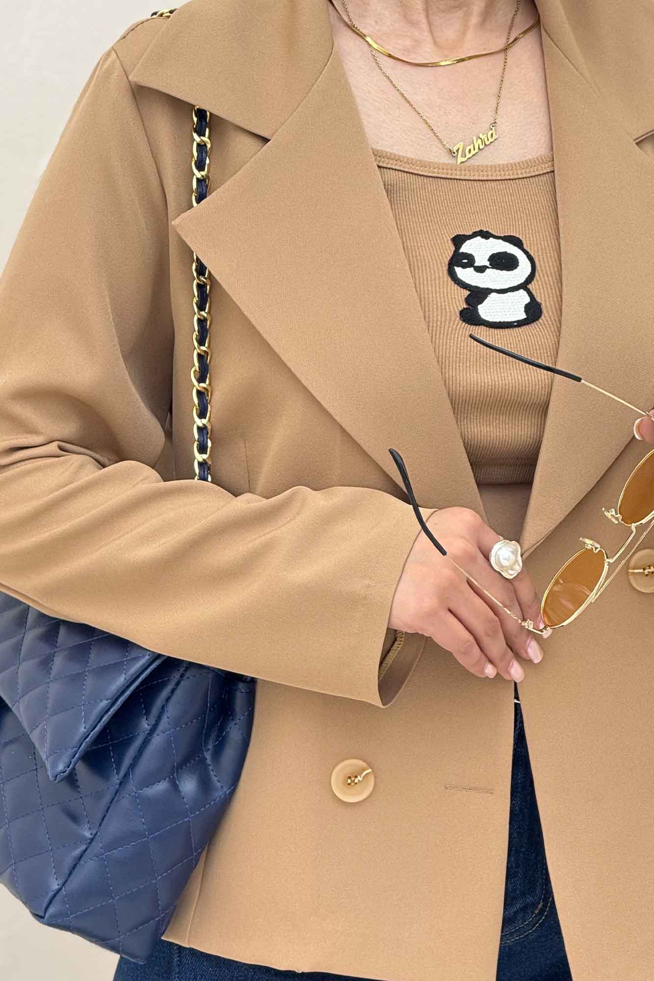 کت مازراتی کمر ساسون کاپوچینو