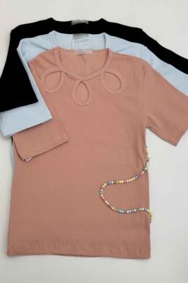 تیشرت فانریپ یقه سه اشک کد 5031