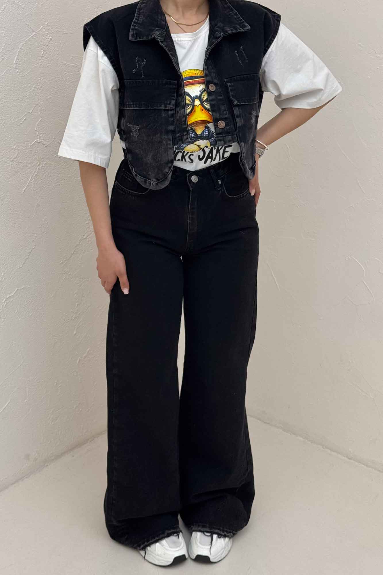 جلیقه کراپ جیب فضایی TR