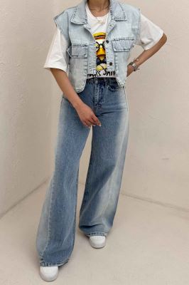 جلیقه کراپ جیب فضایی TR