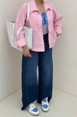 مانتو کتان پایین هلال TR